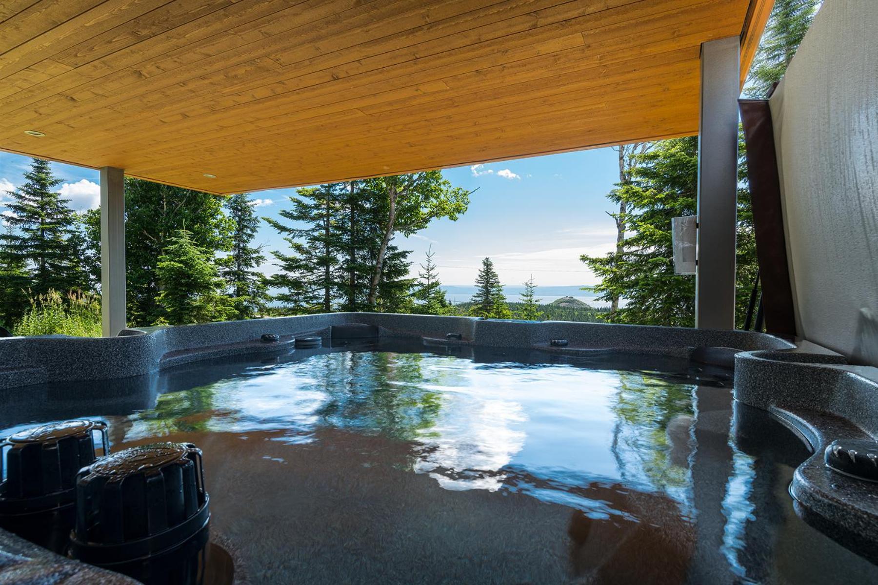 Les Chalets Du Massif De Charlevoix Petite-Riviere-Saint-Francois Δωμάτιο φωτογραφία