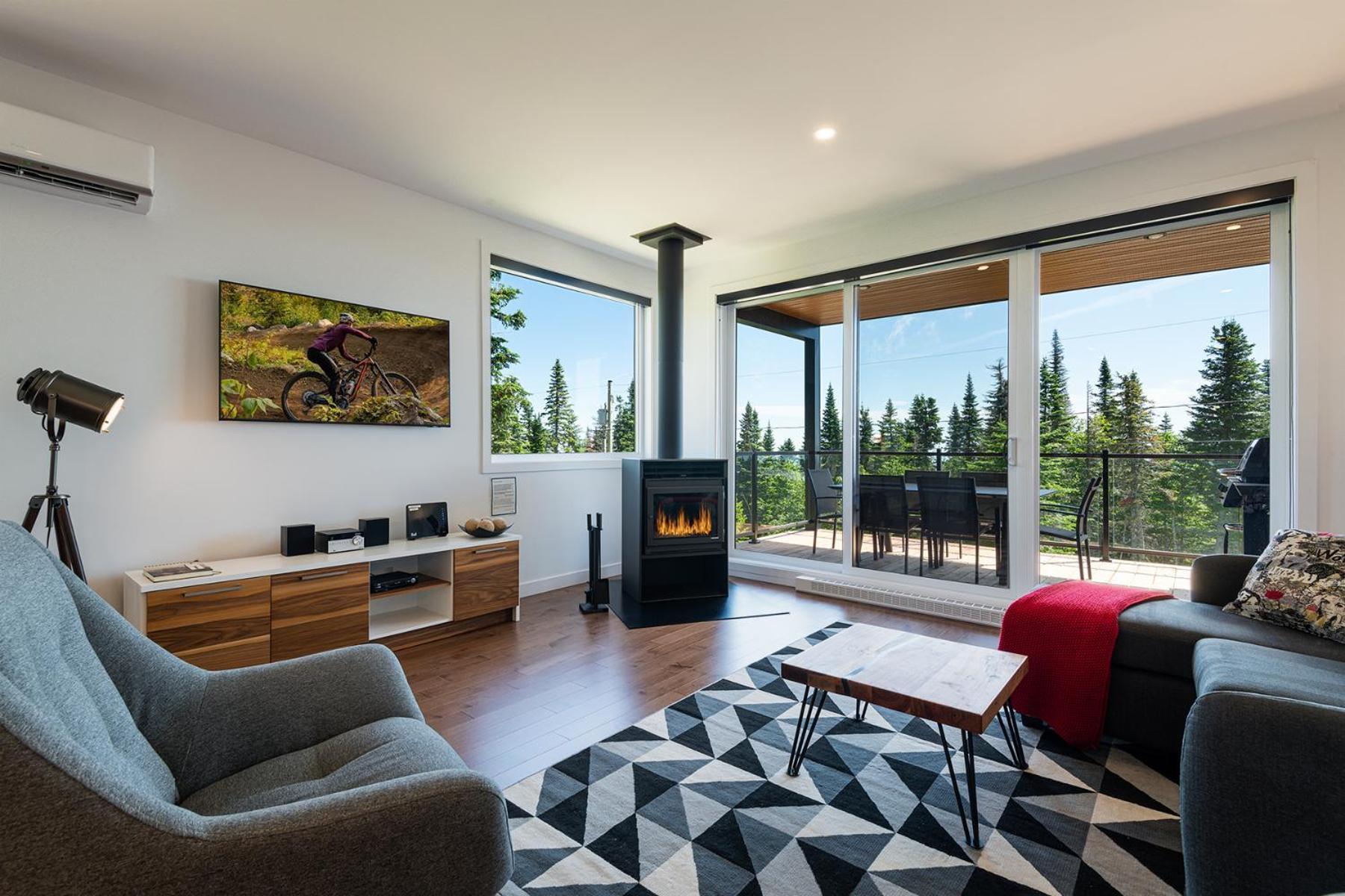 Les Chalets Du Massif De Charlevoix Petite-Riviere-Saint-Francois Δωμάτιο φωτογραφία