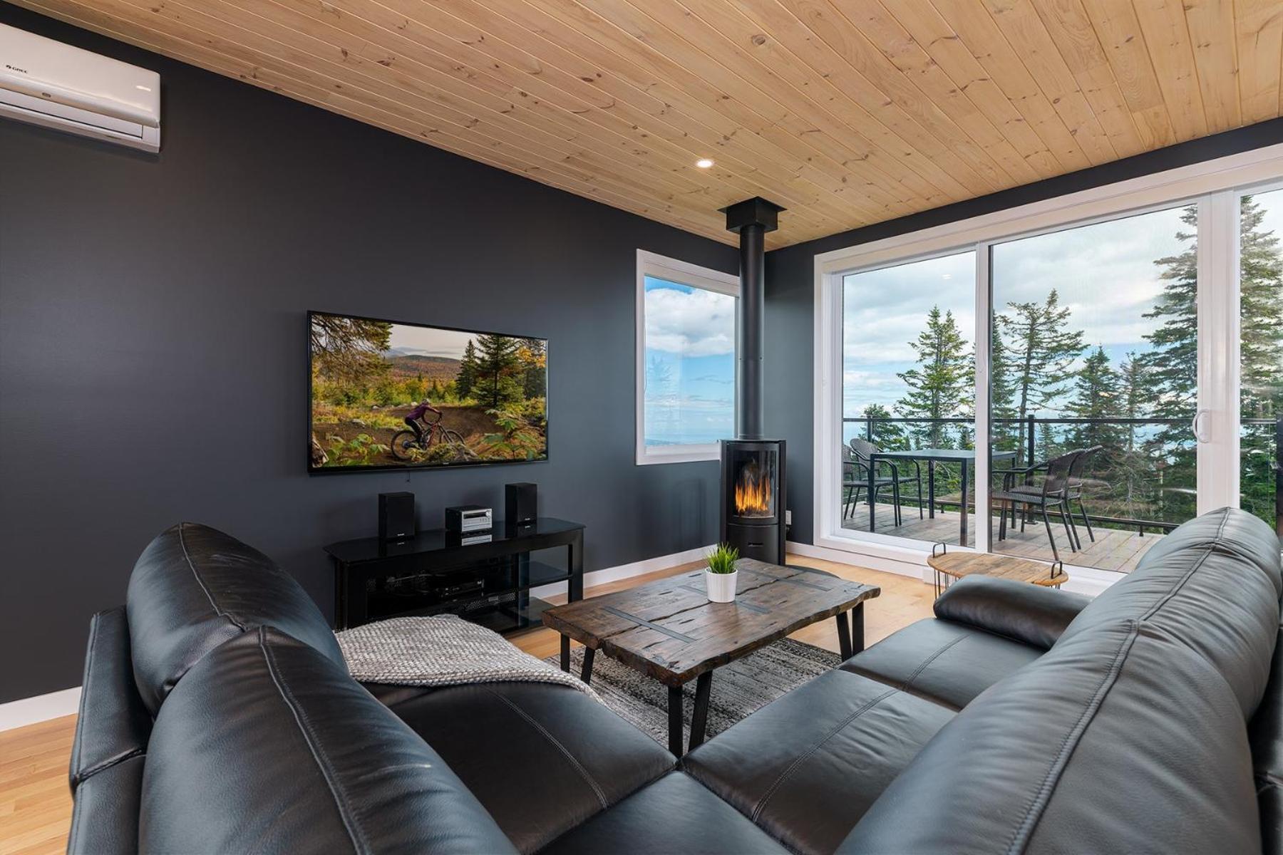 Les Chalets Du Massif De Charlevoix Petite-Riviere-Saint-Francois Δωμάτιο φωτογραφία