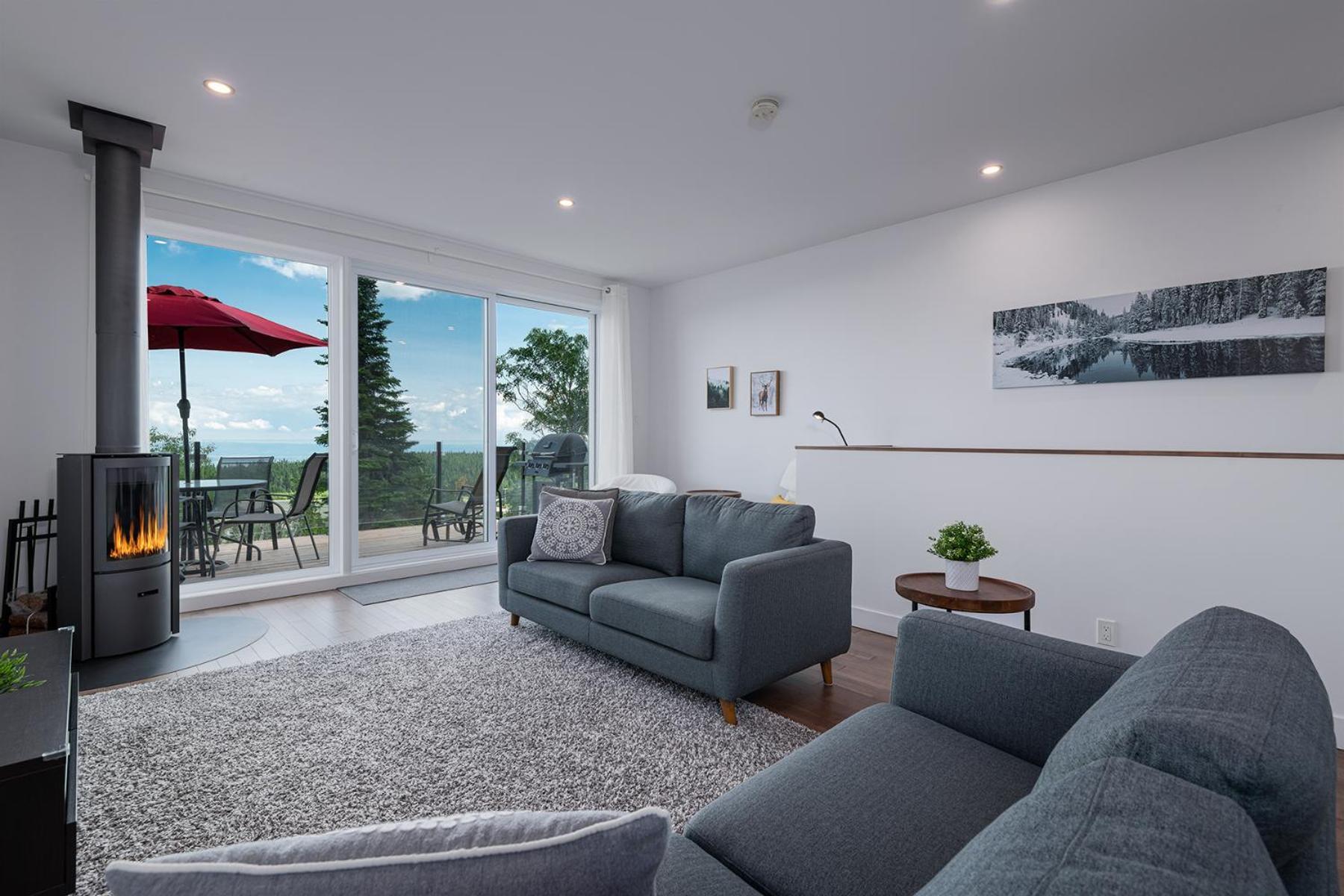 Les Chalets Du Massif De Charlevoix Petite-Riviere-Saint-Francois Δωμάτιο φωτογραφία