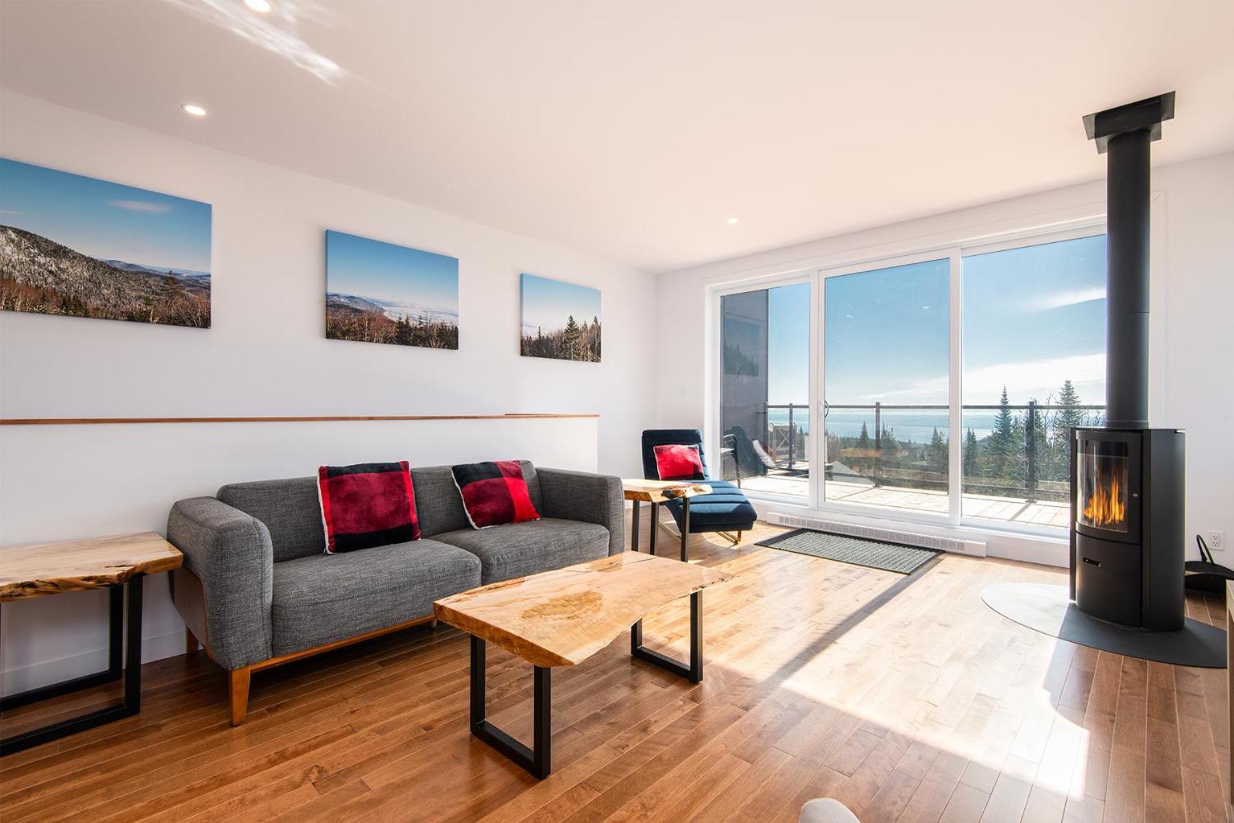 Les Chalets Du Massif De Charlevoix Petite-Riviere-Saint-Francois Δωμάτιο φωτογραφία