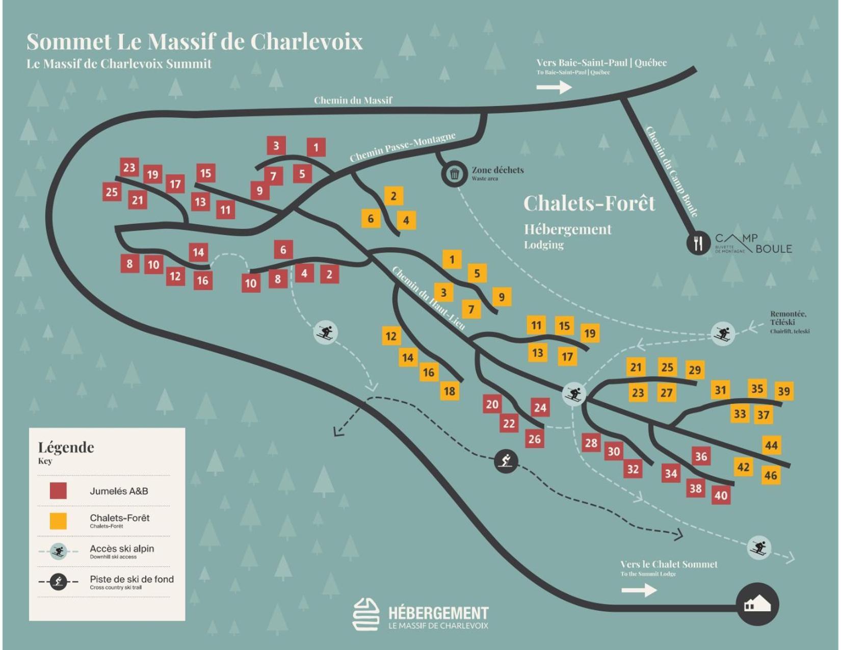 Les Chalets Du Massif De Charlevoix Petite-Riviere-Saint-Francois Εξωτερικό φωτογραφία