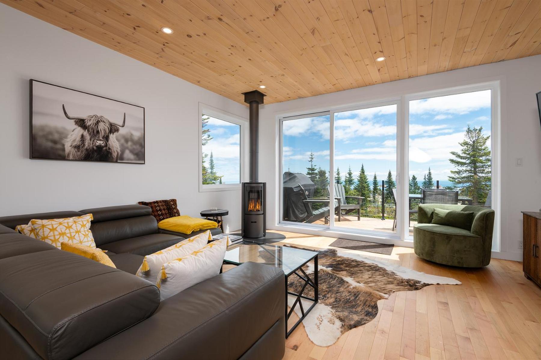 Les Chalets Du Massif De Charlevoix Petite-Riviere-Saint-Francois Εξωτερικό φωτογραφία